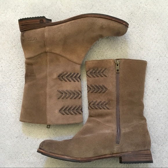 Suede Ugg zip boots - Picture 5 of 8